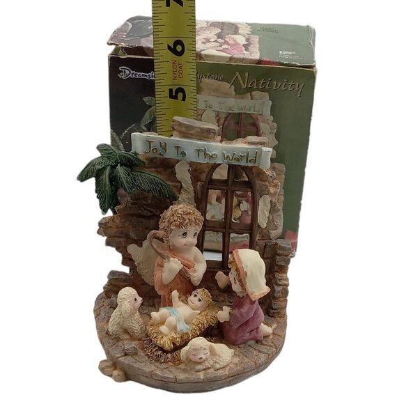 Dreamsicles Joy To The World Polystone Christmas Nativity HTF Collectible Figur - Picture 8 of 10